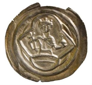 Münze, Brakteat, 1125 - 1190