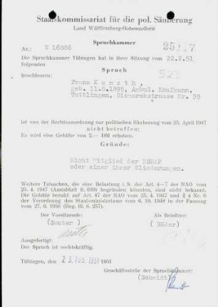 Kunath, Franz