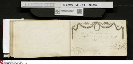 Stammbuch des Ernst Philipp Ludwig Zellmann (1763-1795) aus
                           Braunschweig