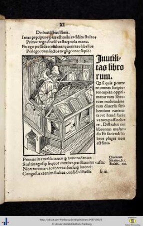 I. De inutilibus libris - V. De antiquis fatuis.