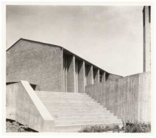 Evangelisches Gemeindezentrum, Herford: Freitreppe