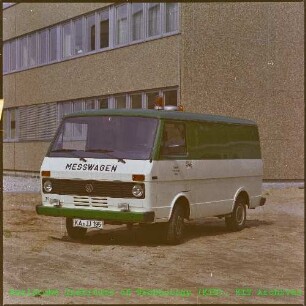Messwagen des Laboratoriums für Aerosolphysik und Filtertechnik II (LAF II)
