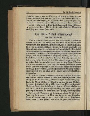 Ein Bild August Strindbergs