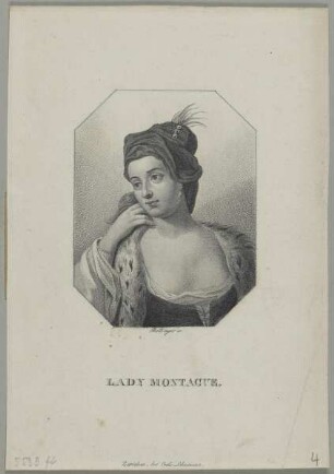 Bildnis der Lady Mary Wortley Montague