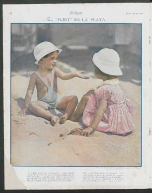 El "flirt" en la playa