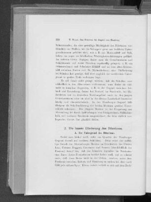 A. Der Untergrund des Diluviums.