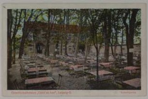 Gesellschaftshaus "Güld'ne Aue", Leipzig-S. : Konzertgarten