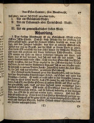 27-41, Abhandlung