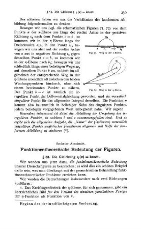 § 53. Die Gleichung ...(x) = konst.