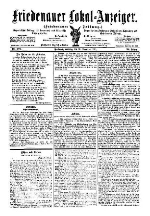 Nr. 278, 26.11.1911