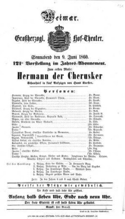 Hermann der Cherusker