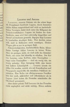 Locarno und Ascona