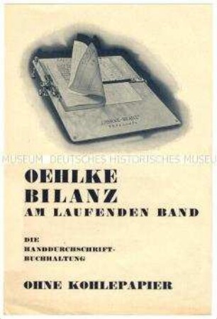 Handdurchschrift-Buchhaltung