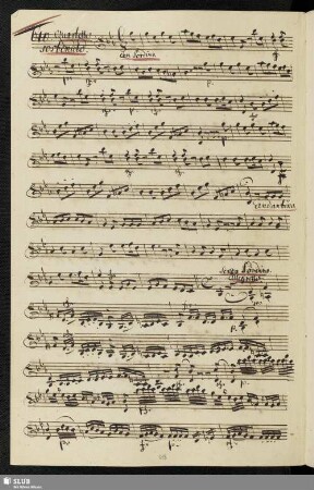 640. Quartetto: La mia Sandrina è bella / Boroni, A.