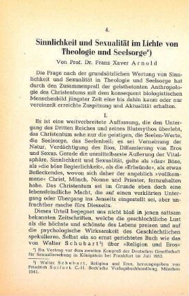 470-487 Sinnlichkeit und Sexualität im Lichte von Theologie und Seelsorge