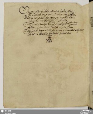 Geleitwort [handschr.]
