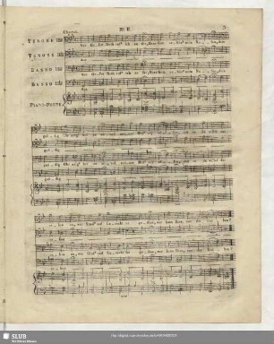 No. 2 Choral: Aus tiefer Noth ruf' ich zu dir