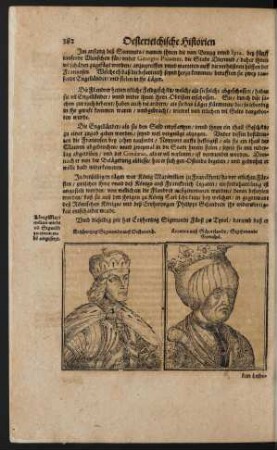 Ertzhertzog Sigmundt auß Oesterreich.