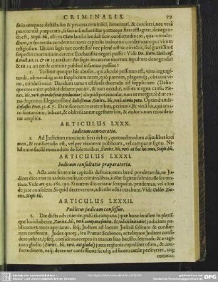 Articulus LXXXI. Iudicum consultatio praeparatoria
