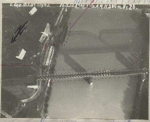 Bahnbrücke westlich Regensburg (mit Einzeichnungen) (500 m)