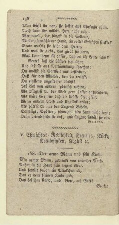 V. Ehrlichkeit, Redlichkeit, Treue ic., Lücke, Treulosigkeit, Arglist ic