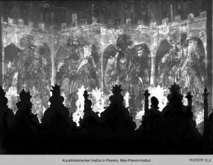 Ausmalung mit Bildern zur Kirche der Endzeit : Szenen der Apokalypse : Apokalypse: Der Engel des 6. Siegels und die Windengel