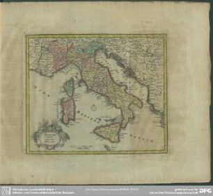 Italiae Novae accurata Delineatio