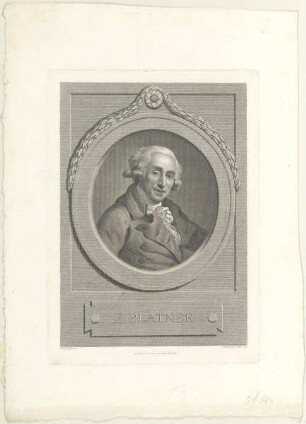 Bildnis des E. Platner
