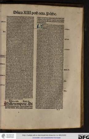 Dominica XIII. Luce X. In illo tempore dixit Iesus discipulis suis Beati oculi qui vident...