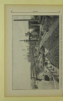 Die Hochofenanlage mit Hafen der Friedrich-Alfred-Hütte in Rheinhausen auf dem linken Rheinufer, schräg gegenüber Duisburg-Hochfeld