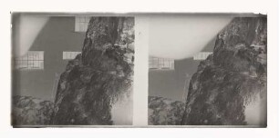 Steilhang mit Ansätzen der einzelnen Terrassen südlich des Abbaus 1 im Jaspis-Bergwerk an der Kachelfluh, Kleinkems