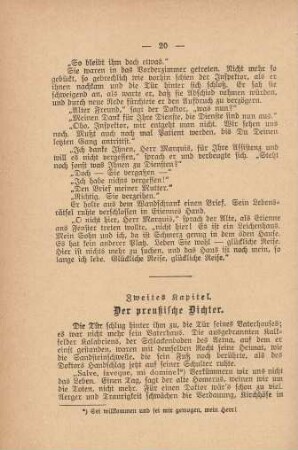 Zweites Kapitel. Der preußische Dichter