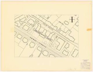 Verwaltungsgebäude der Sächsischen Bauernschaft, Dresden: Lageplan