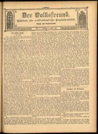 Ausgabe vom Sonntag, den 03. April 1910.