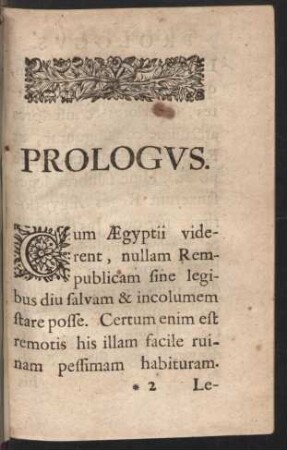 Prologus.
