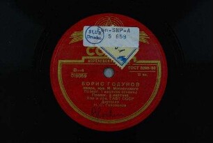 Boris Godunov : Prolog, 1 kartina (okonč.) / muz. M. Musorgskogo