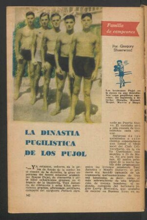 La dinastía pugilística de los Pujol