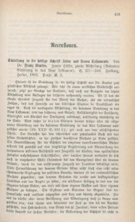 453-466 Rezensionen