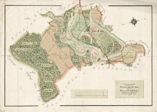 Topographischer Plan über den in dem Stollhofer Amt liegenden Sellinger Bann