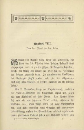 Kapitel VIII. Von der Mosel an die Loire