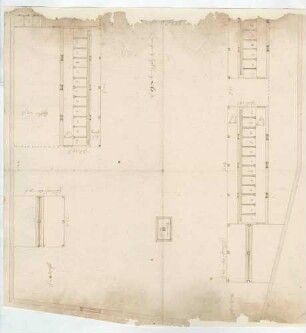 Grundrisse (Folio Doppelblatt)