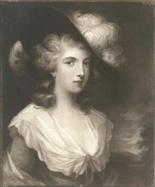 Damenbildnis : Damenbildnis. Gemälde (vor 1788; T. Gainsborough)