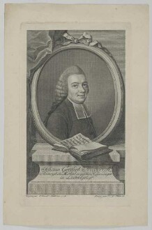Bildnis des Johann Gottlieb Friederich