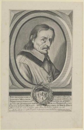 Bildnis des Ioannes Melchior Solnerus