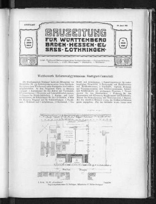 Wettbewerb Reformrealgymnasium Stuttgart-Cannstatt