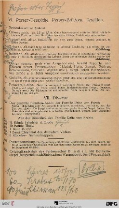 VI. Perserteppiche, Perserbrücken, Textilien (Nr. 511-517)