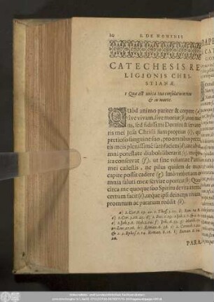 Catechesis Religionis Christianae.