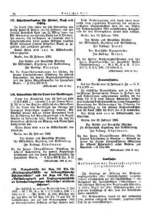 Frauenschulen : [Amtliche Erlasse] ; [Amtlicher Teil]