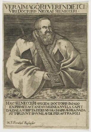 Bildnis des Nicolaus Selneccerus