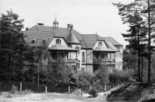 Seifersdorf, Genesungsheim : Seifersdorf bei Dippoldiswalde. Genesungsheim "Nächstenliebe". Außenansicht